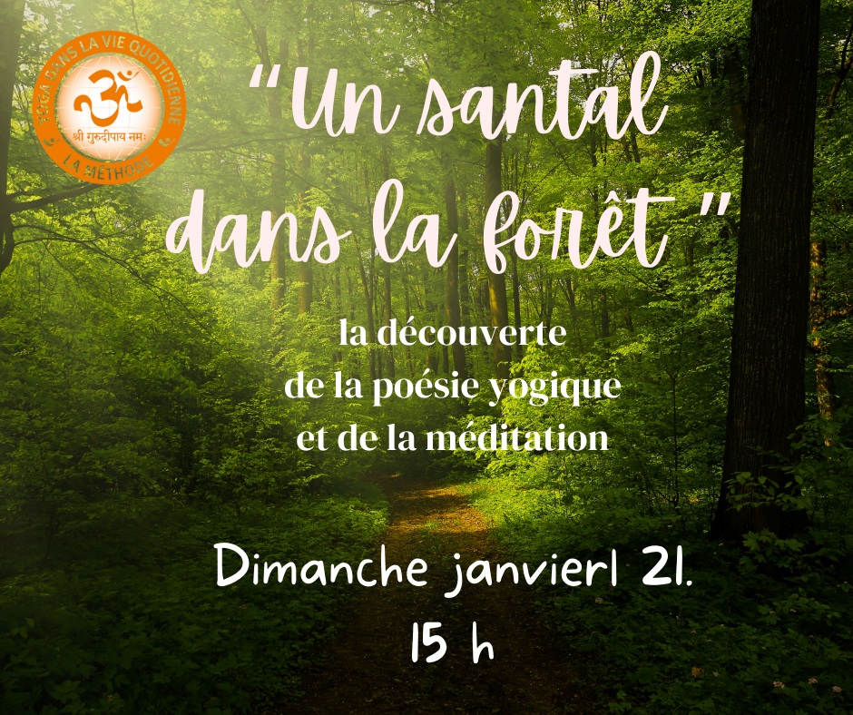 Un santal dans la foret